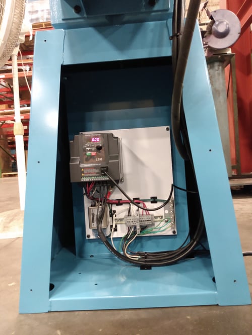 F-250-VFD Equipment Panel Open