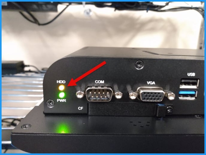 ForneyLink HMI HDD Indicator Instruction
